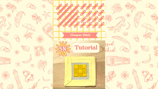Chequer Stitch Tutorial