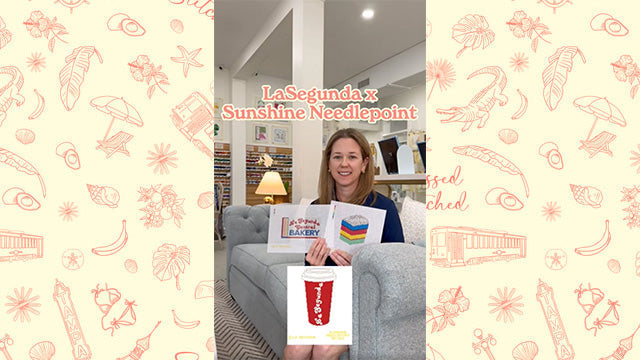 Sunshine Needlepoint x La Segunda Partnership and First Canvas Drop