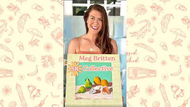 Meet Sunshine Needlepoint Collective Artist Meg Britten