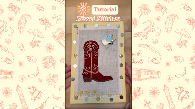 What to Do If You Find Missed Stitches When You Finish Stitching