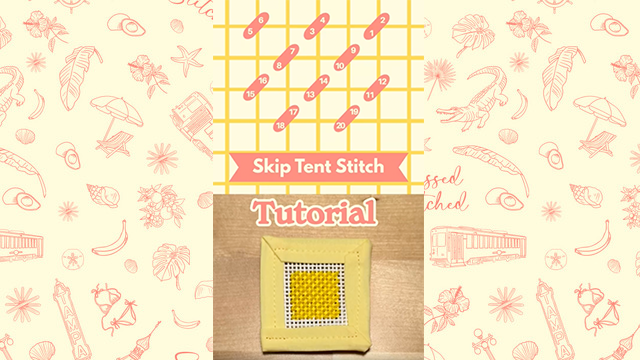 Skip Tent Stitch Tutorial