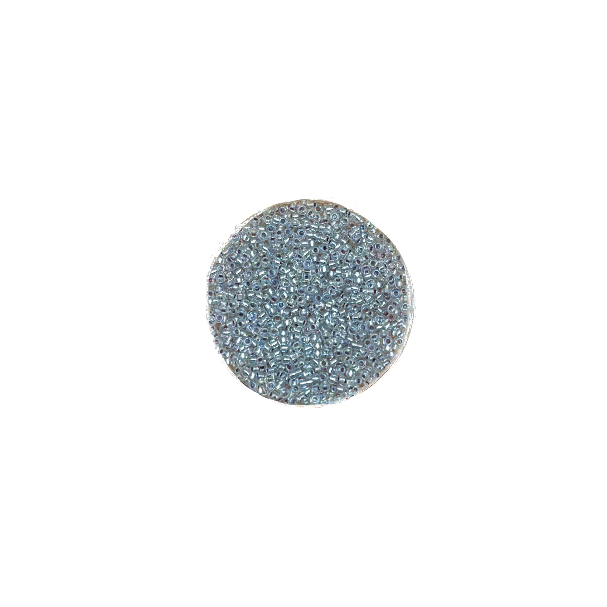 11/0 Silverlined Crystal AB Miyuki Seed Bead | 10 grams | Tube