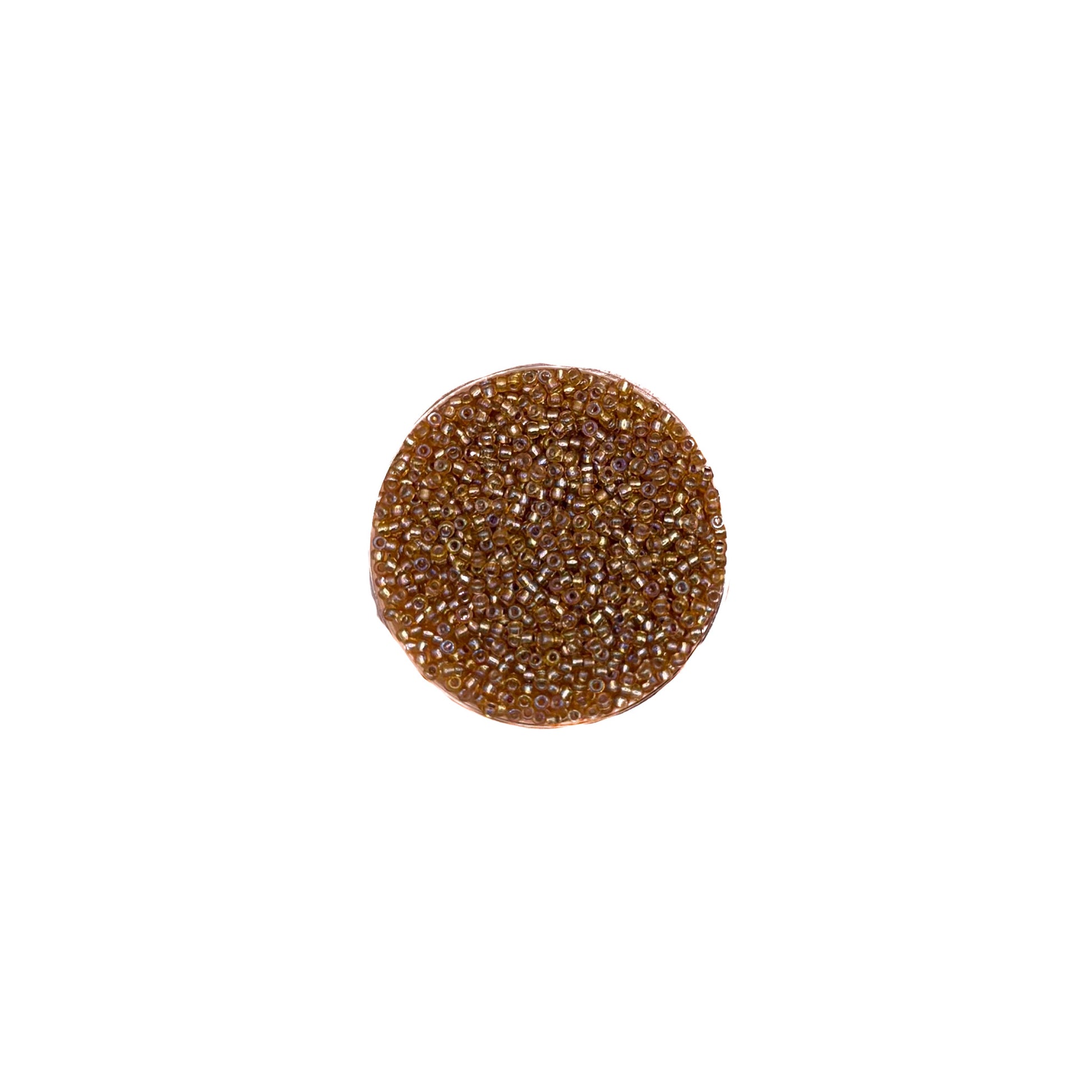 11/0 Silverlined Gold AB Miyuki Seed Bead | 10 grams | Tube