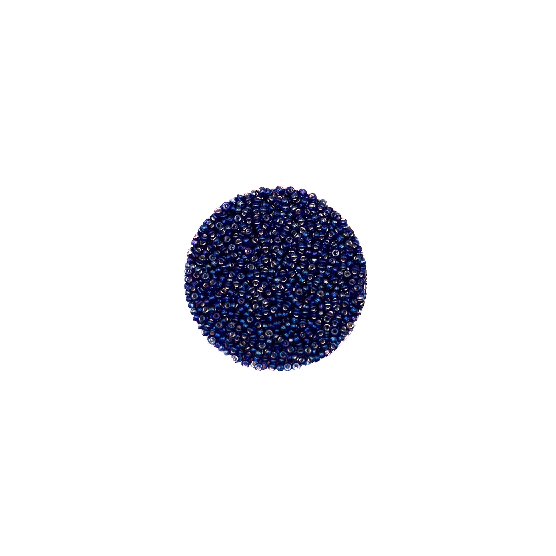 11/0 Silverlined Cobalt AB Miyuki Seed Bead | 10 grams | Tube