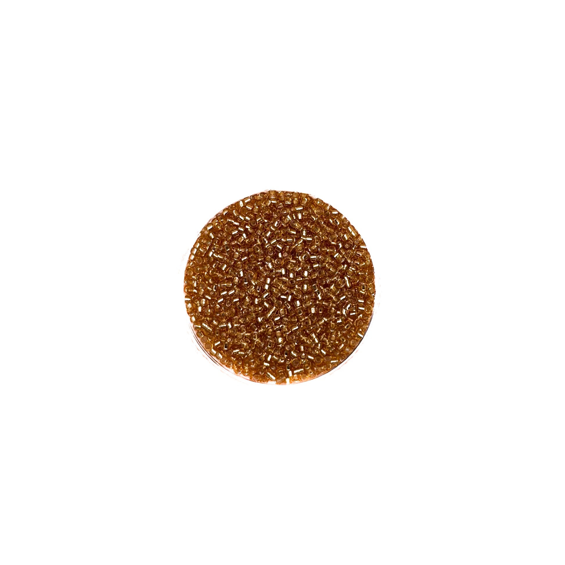 11/0 Silverlined Gold Miyuki Seed Bead | 10 grams | Tube