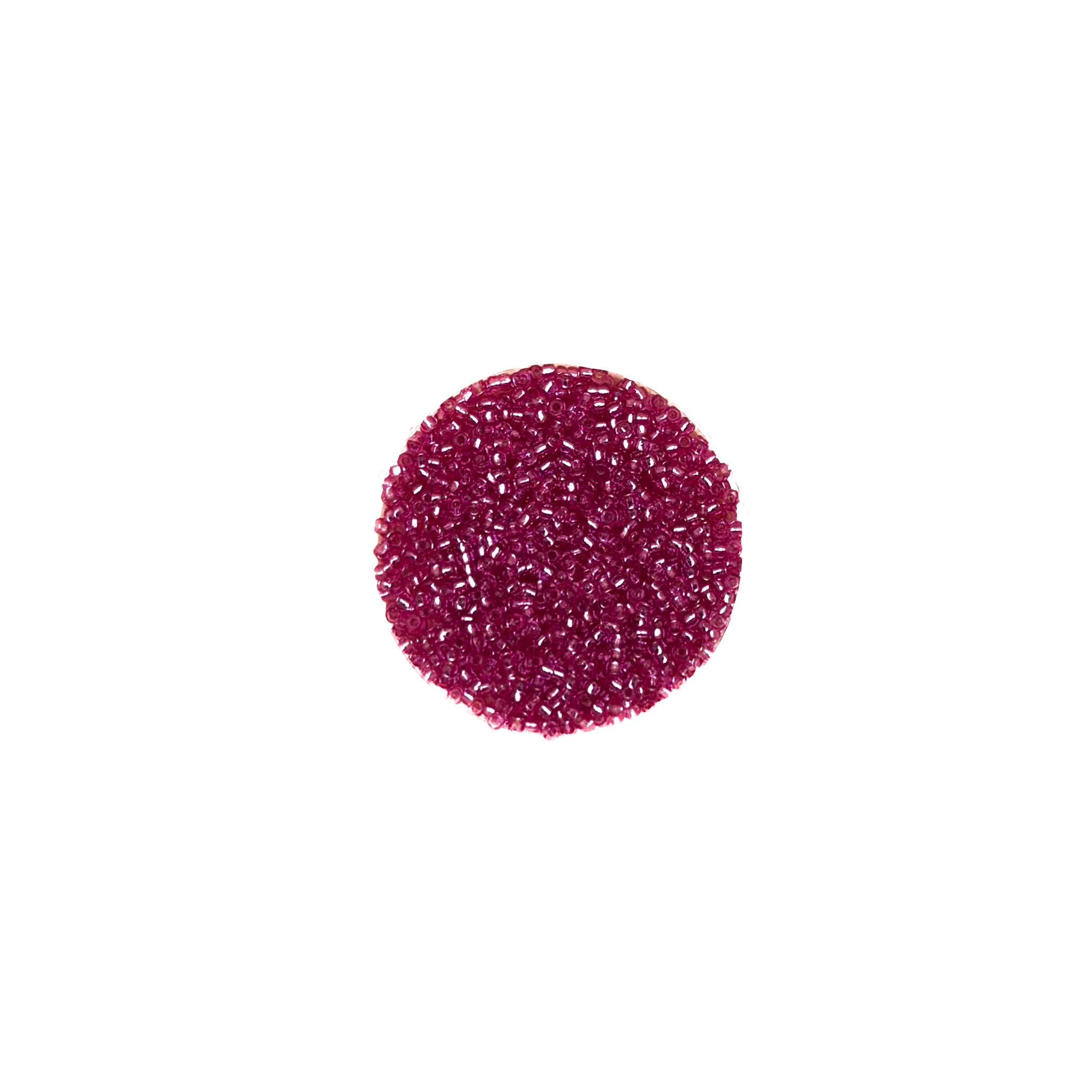 15/0 Duracoat Silverlined Dyed Pink Parfait Miyuki Seed Bead Miyuki Seed Bead | 10 grams | Tube