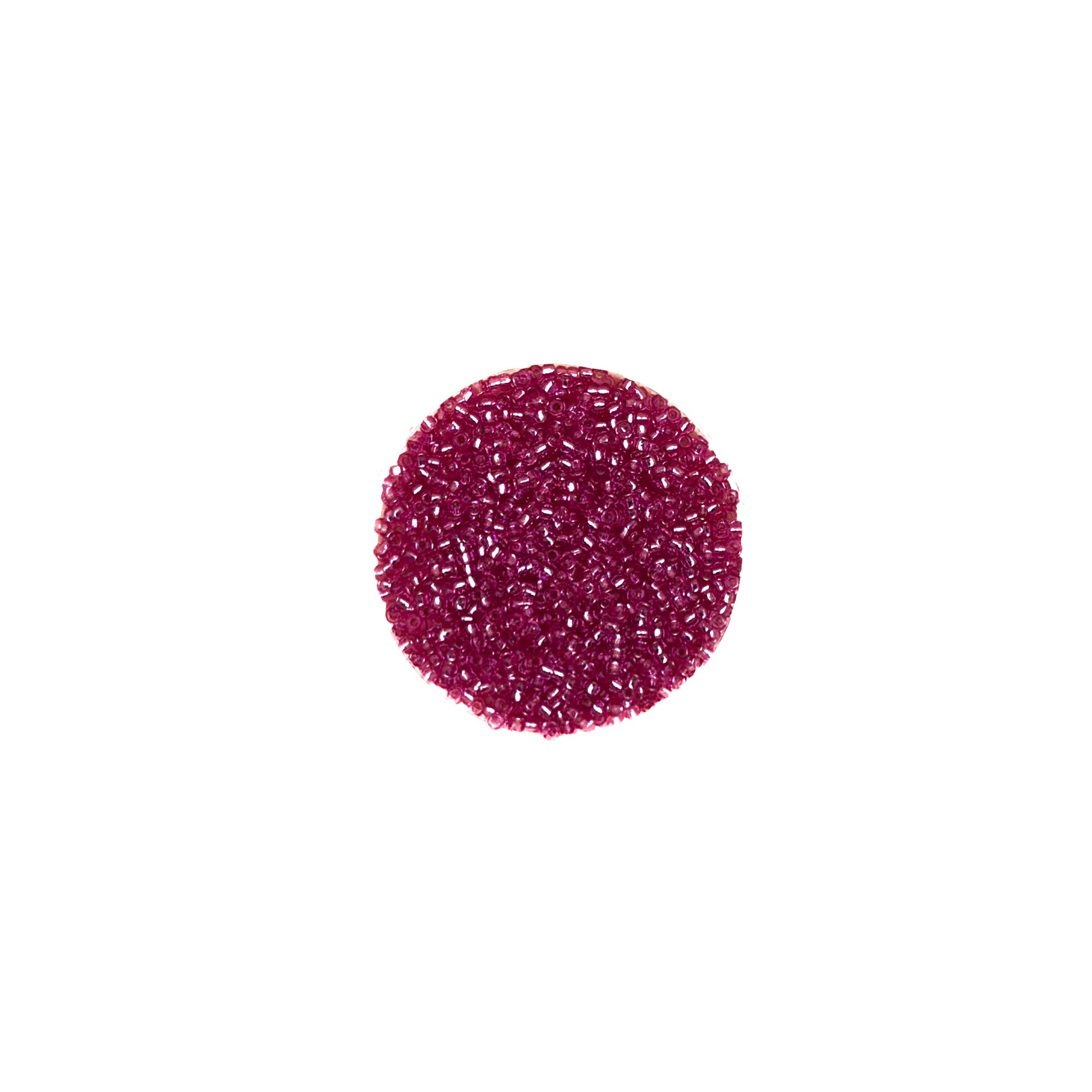 15/0 Duracoat Silverlined Dyed Pink Parfait Miyuki Seed Bead Miyuki Seed Bead | 10 grams | Tube