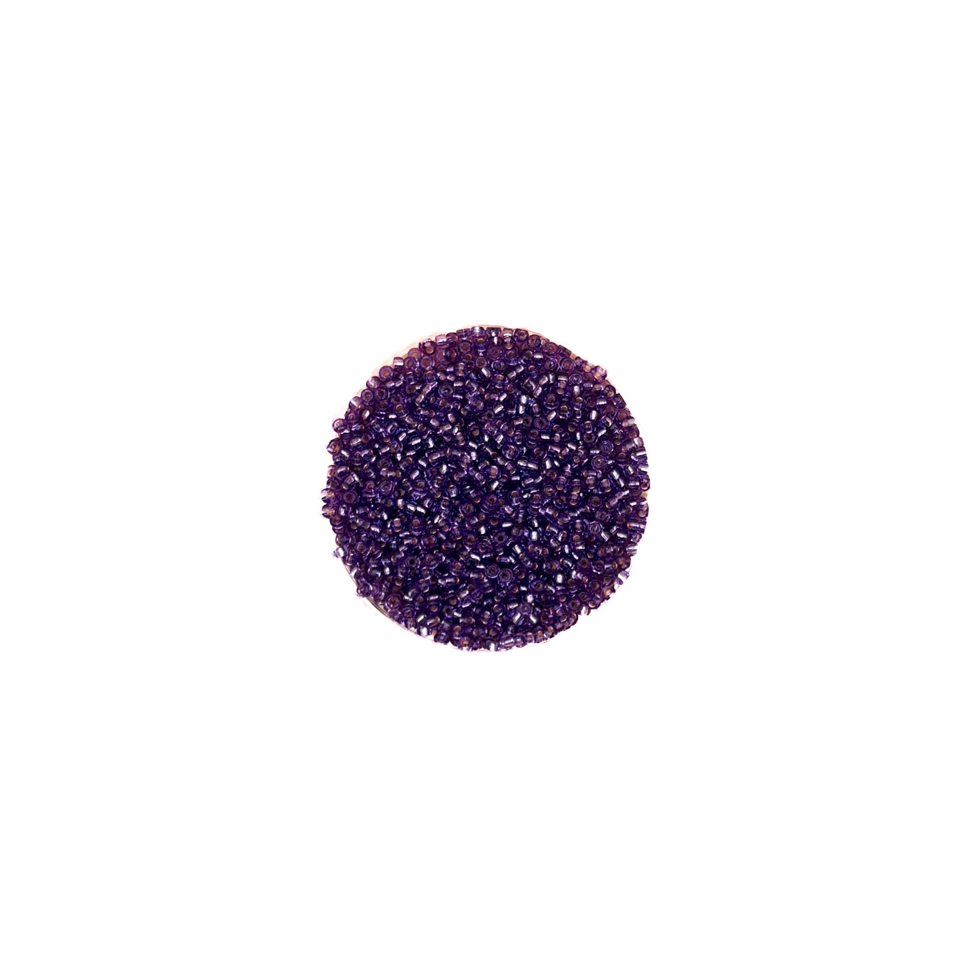 11/0 Duracoat Silverlined Dyed Dk Orchid Miyuki Seed Bead Miyuki Seed Bead | 10 grams | Tube