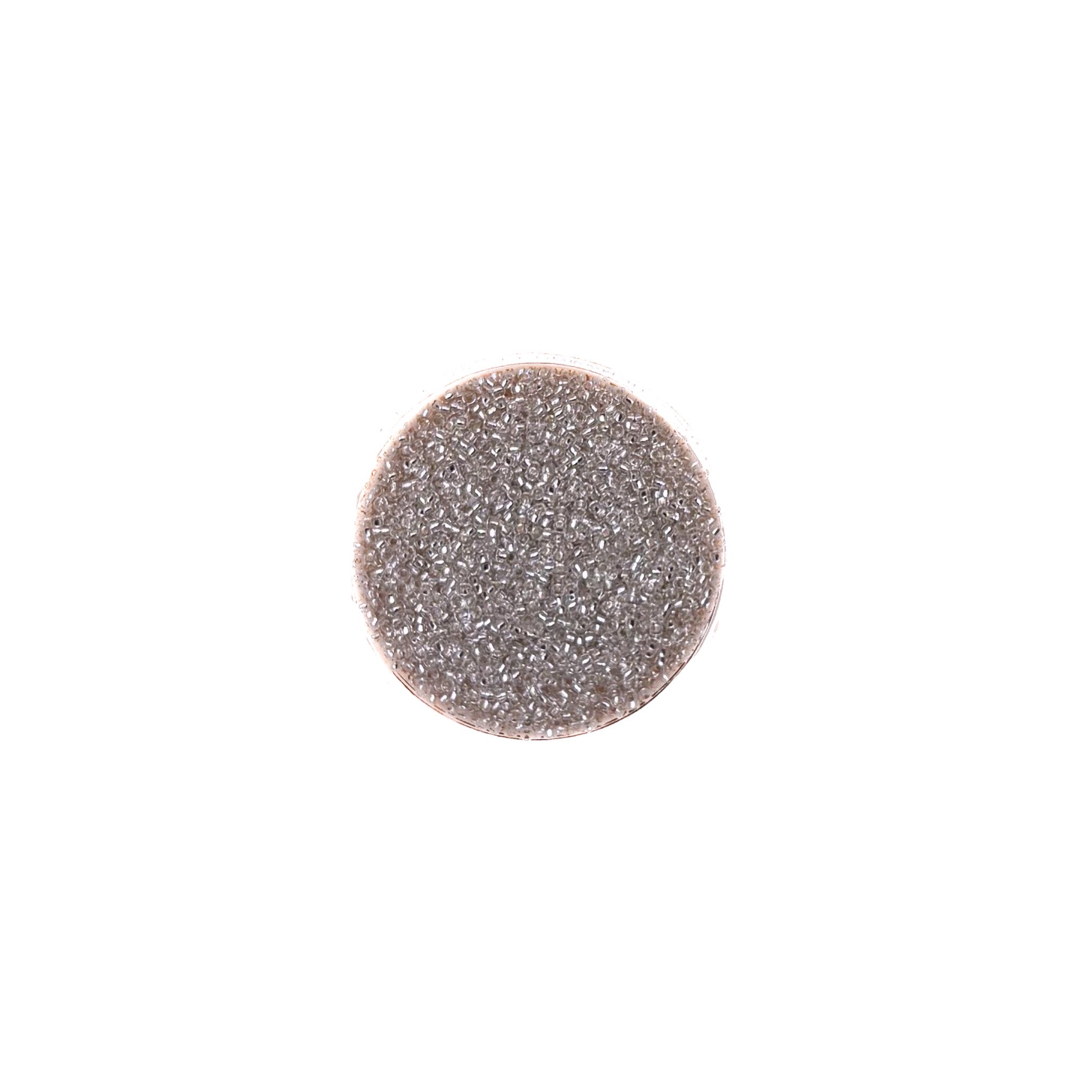 15/0 Silverlined Crystal Miyuki Seed Bead | 10 grams | Tube
