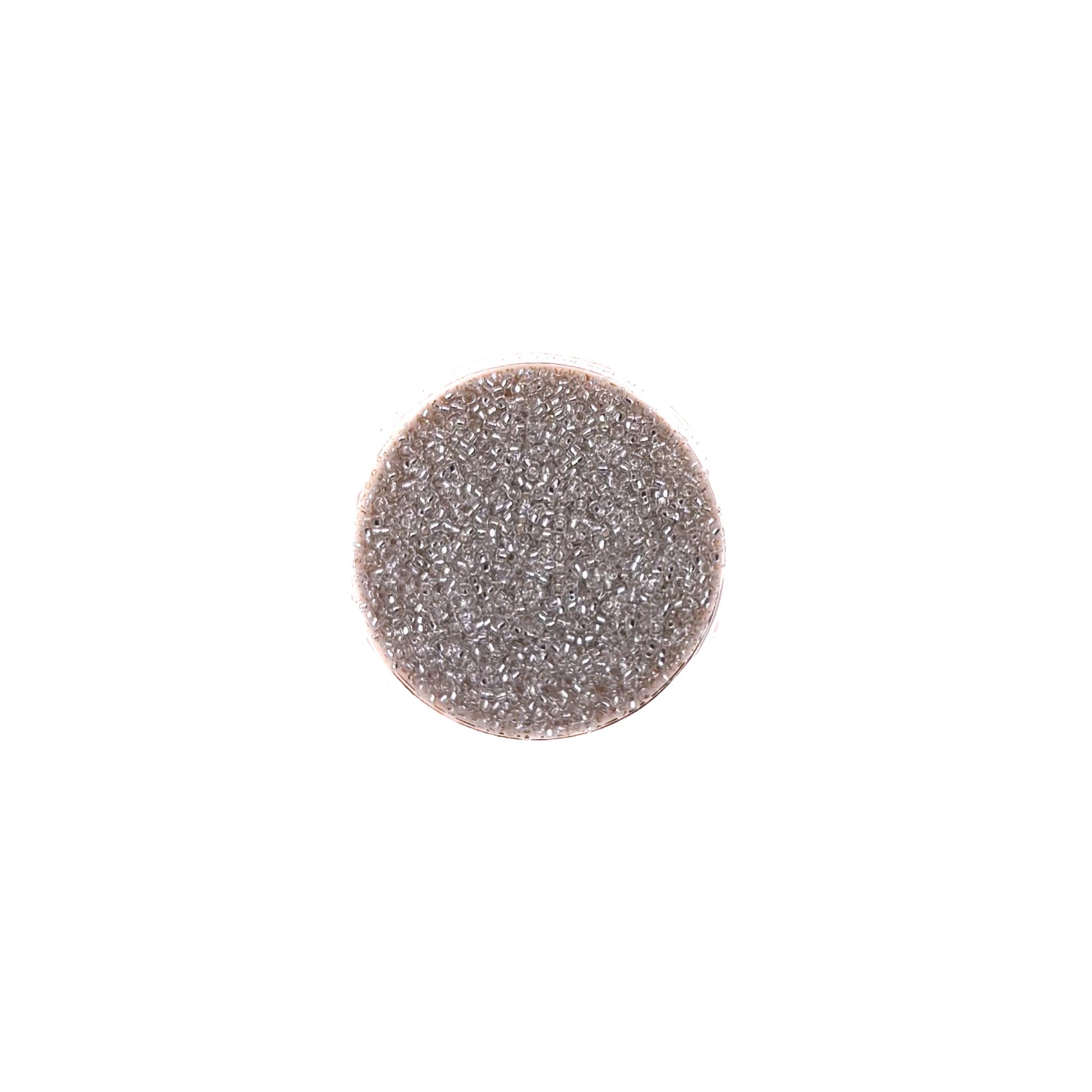 15/0 Silverlined Crystal Miyuki Seed Bead | 10 grams | Tube