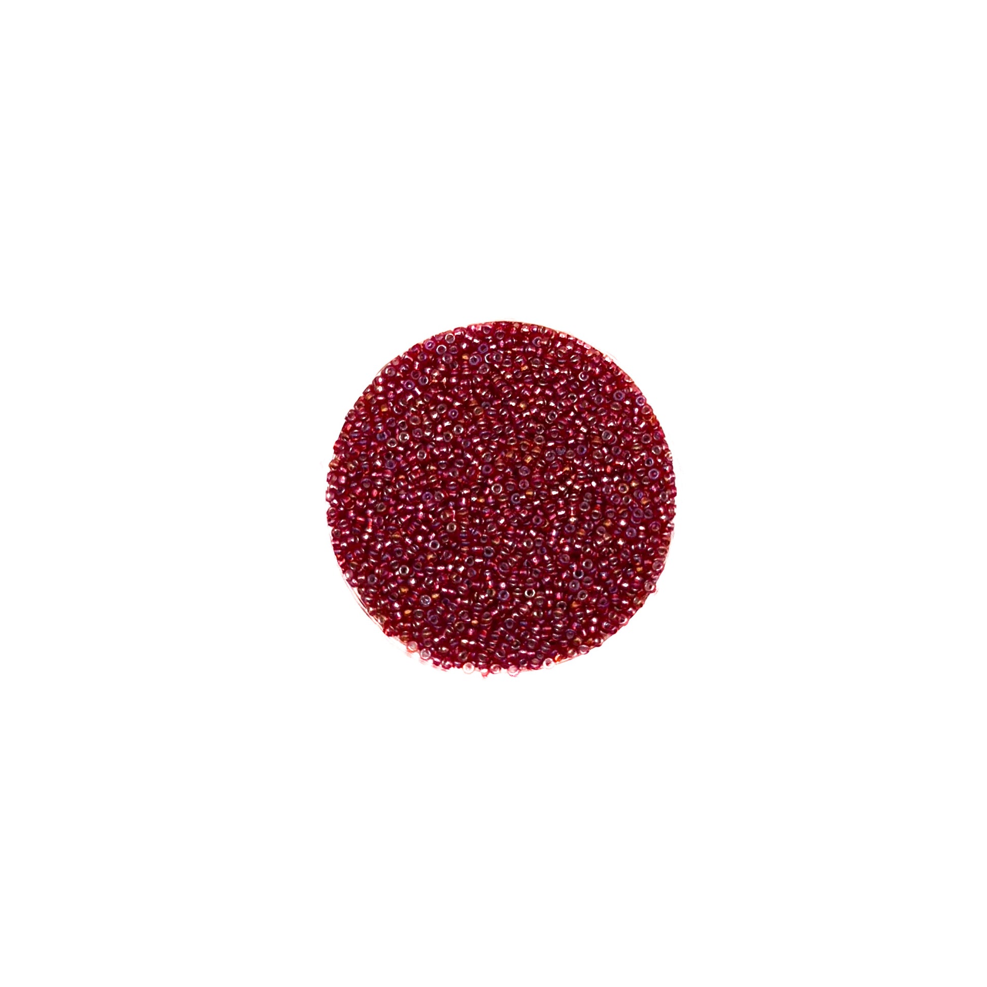 15/0 Silverlined Flame Red AB Miyuki Seed Bead Miyuki Seed Bead | 10 grams | Tube