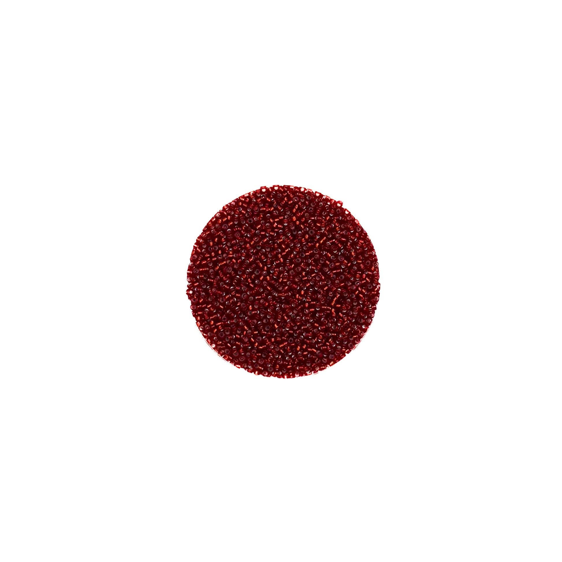 15/0 Silverlined Ruby Miyuki Seed Bead | 10 grams | Tube