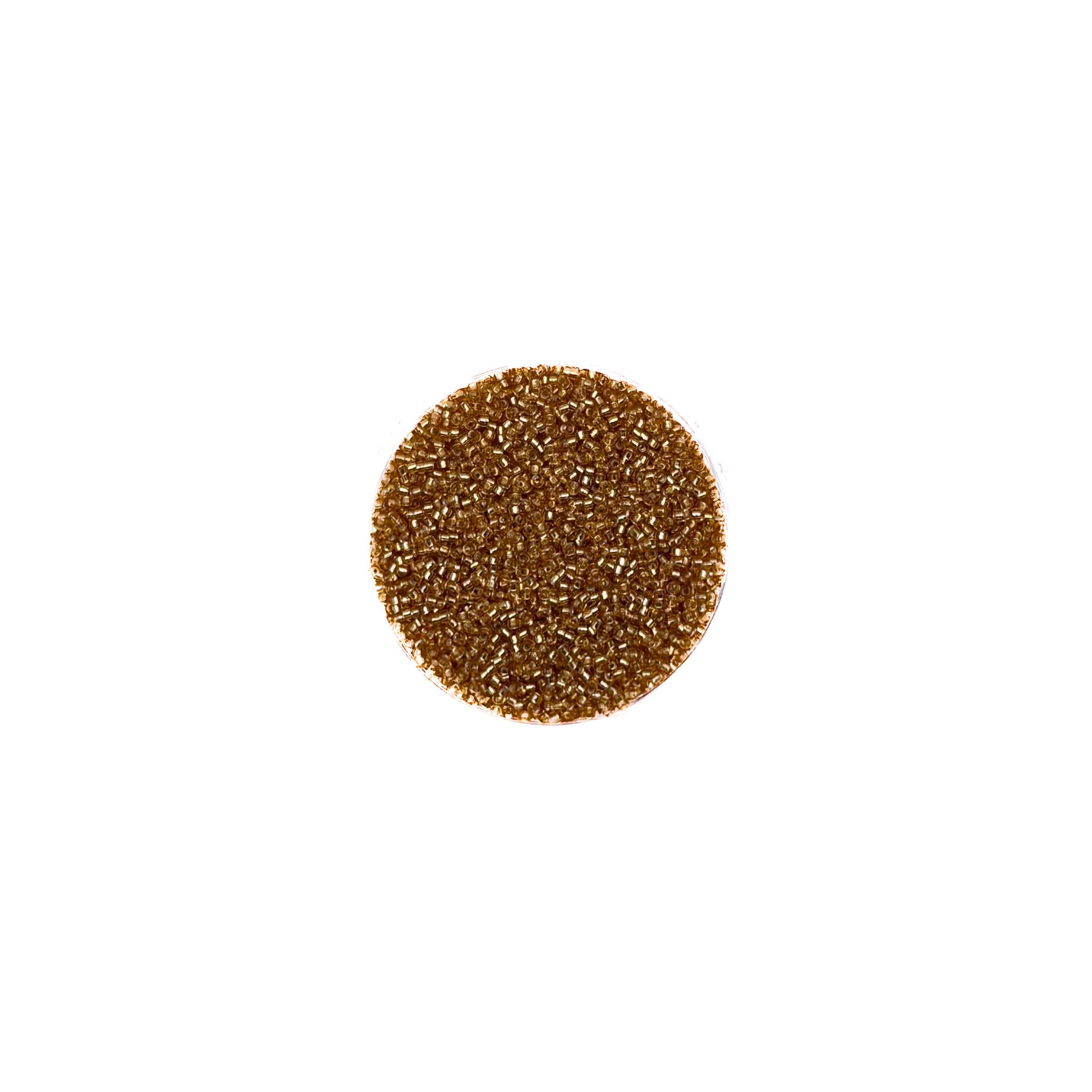 15/0 Silverlined Dk Gold Miyuki Seed Bead Miyuki Seed Bead | 10 grams | Tube