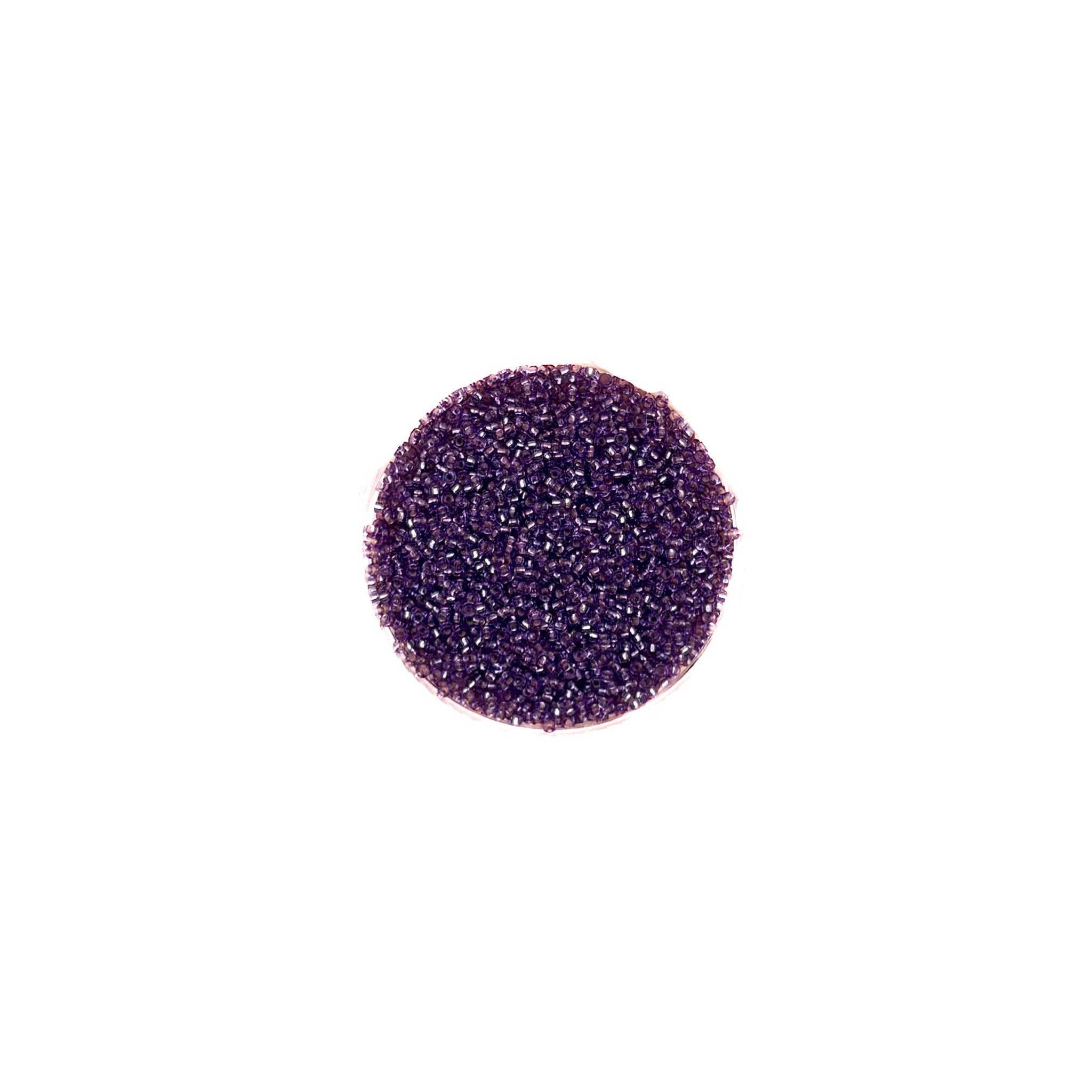 15/0 Duracoat Silverlined Dyed Dk Orchid Miyuki Seed Bead Miyuki Seed Bead | 10 grams | Tube