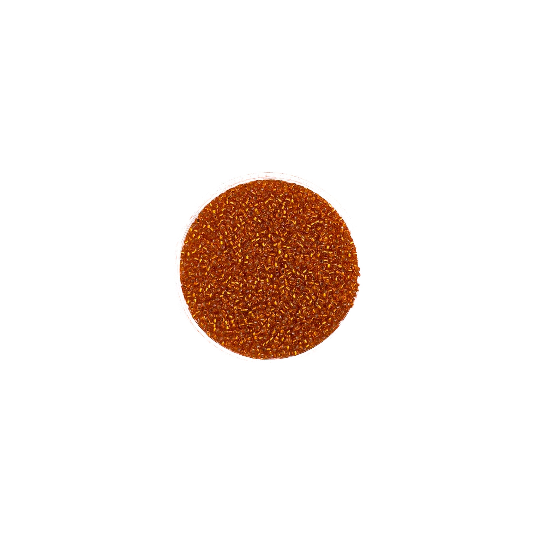15/0 Silverlined Orange Miyuki Seed Bead Miyuki Seed Bead | 10 grams | Tube