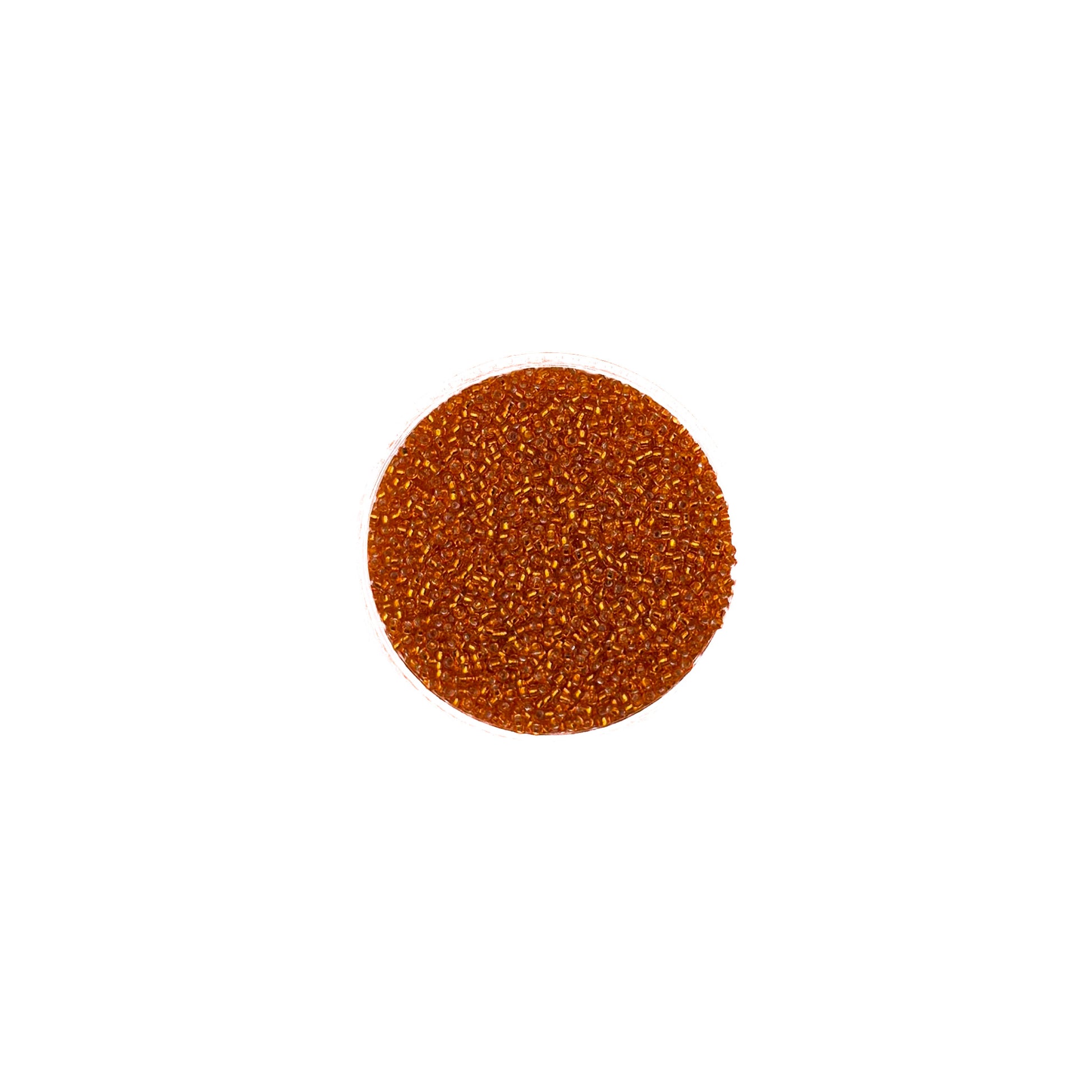 15/0 Silverlined Orange Miyuki Seed Bead Miyuki Seed Bead | 10 grams | Tube