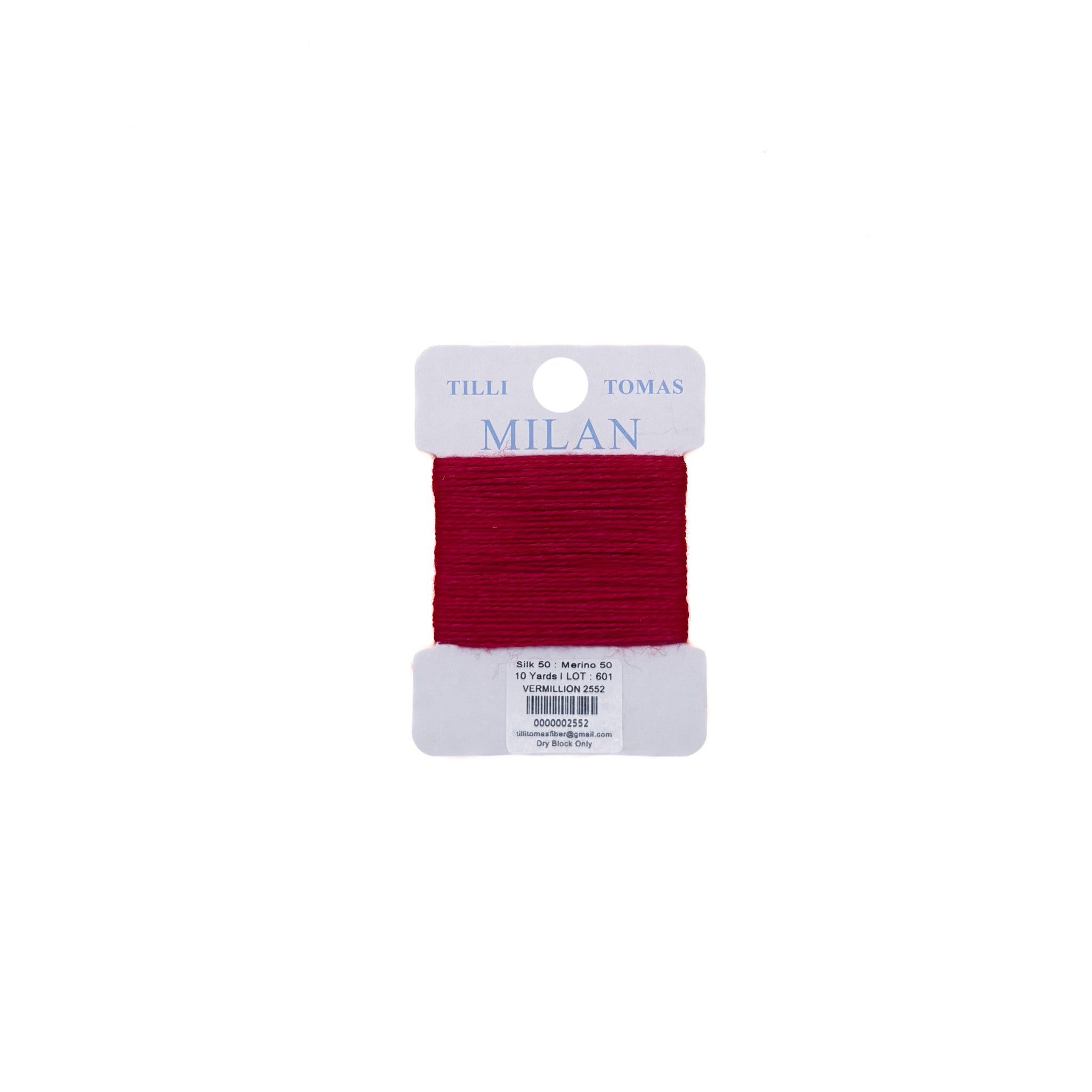 Milan Cards - MC-2552 Vermilion