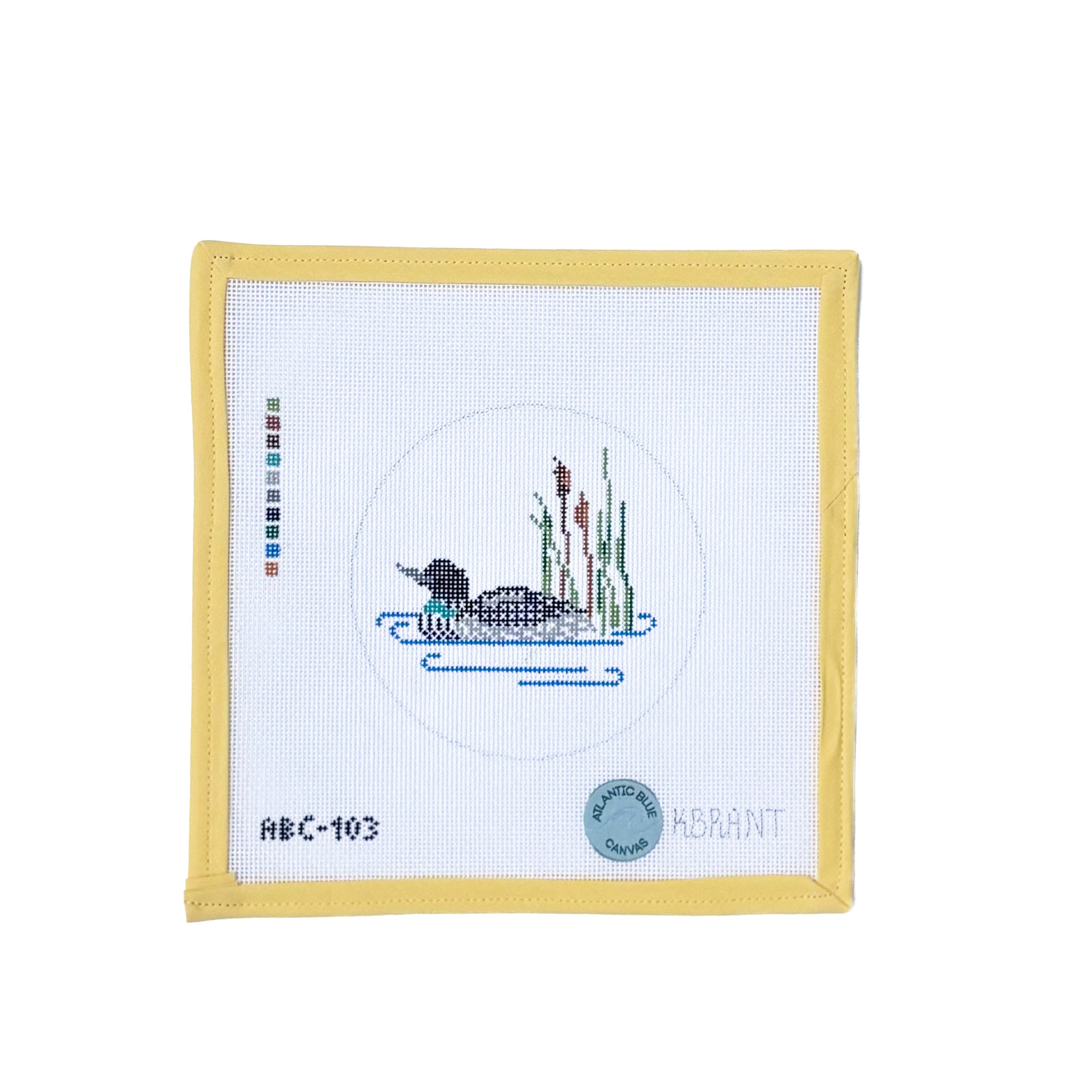 Mallard Duck Loon Round