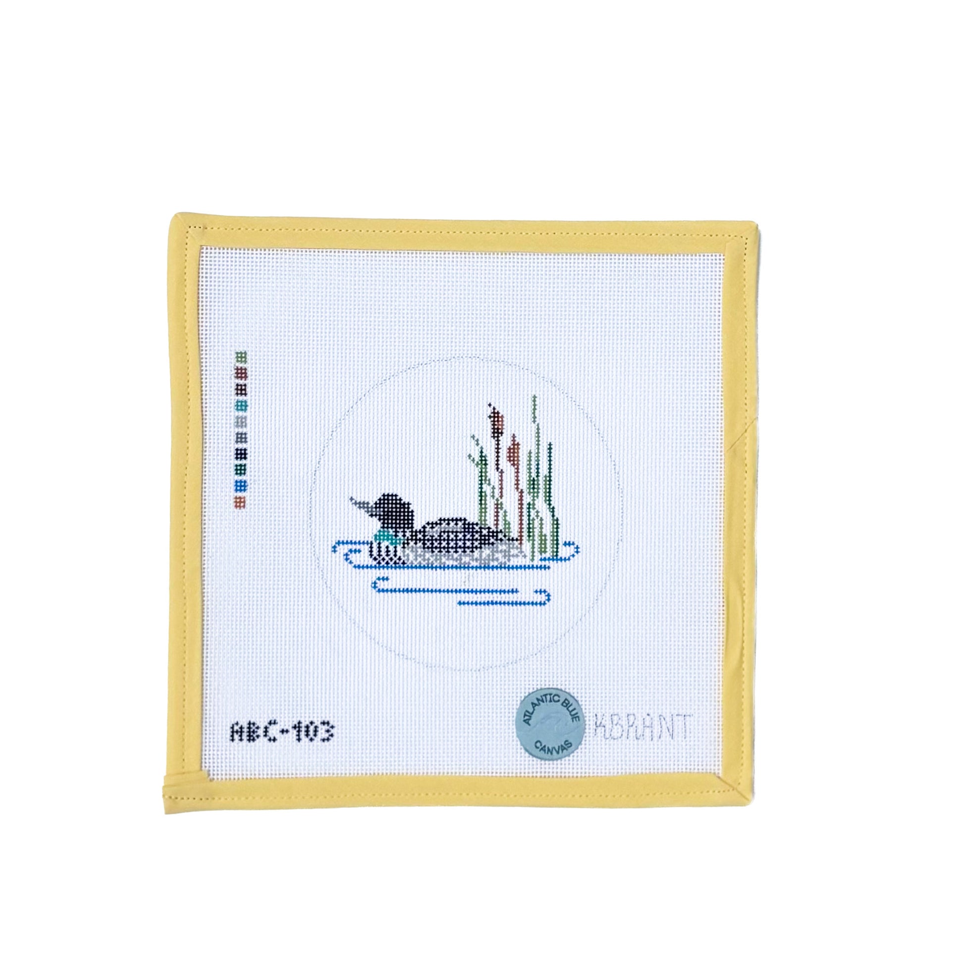 Mallard Duck Loon Round