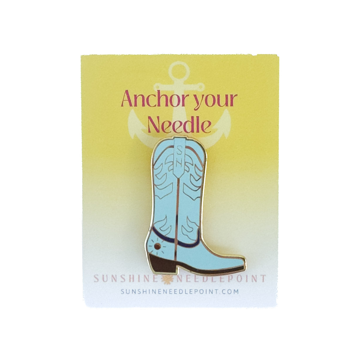 SN Branded Cowgirl Boot Needle Minder