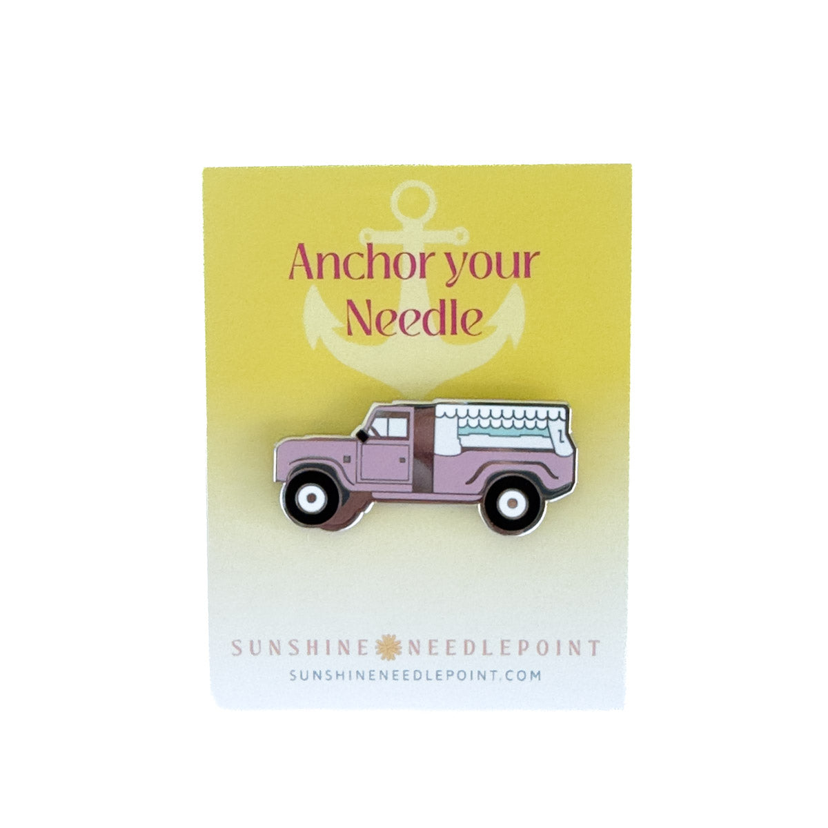 Pink Jeep Needle Minder