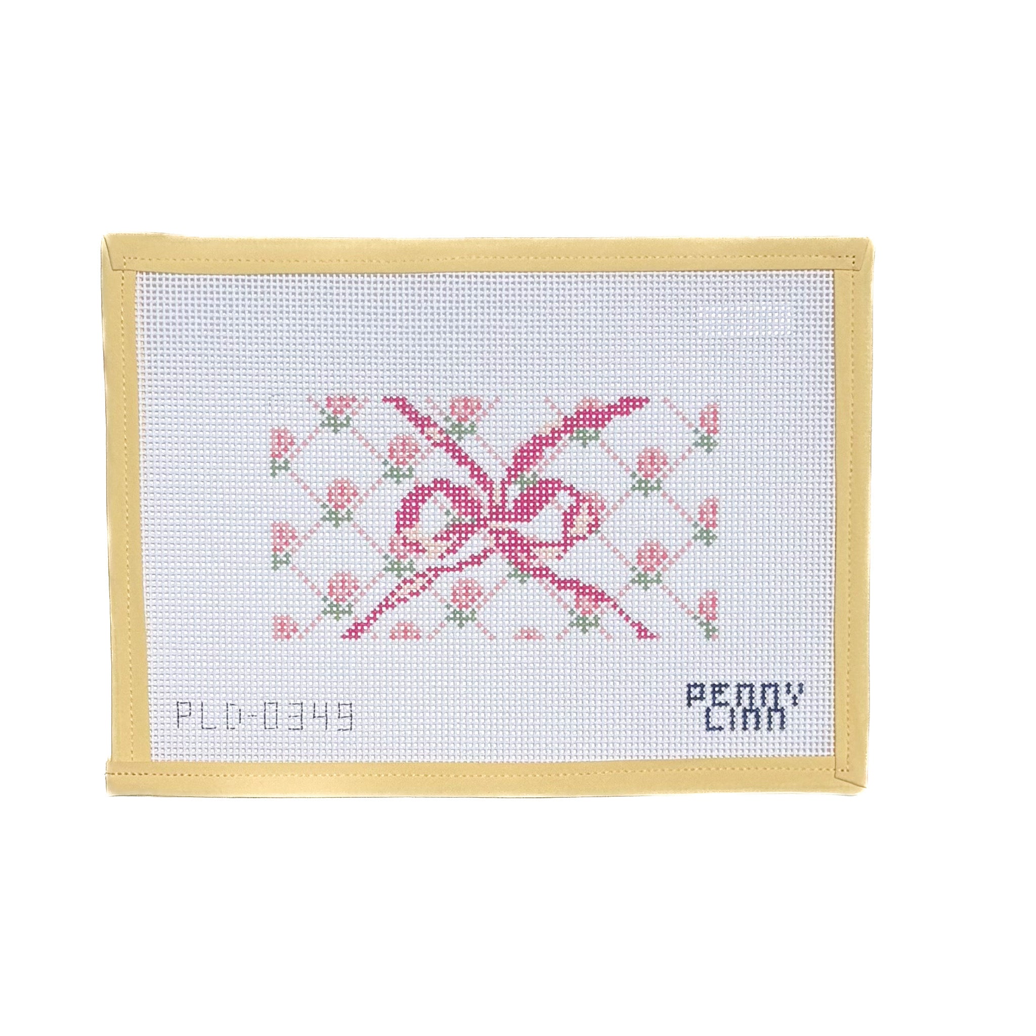 Bow Trellis Fancy Clutch Insert-Pink