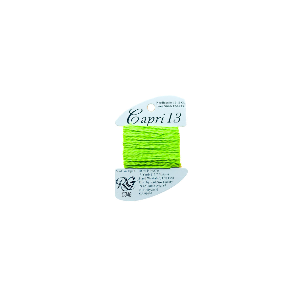 Capri 13 - C346 Neon Green