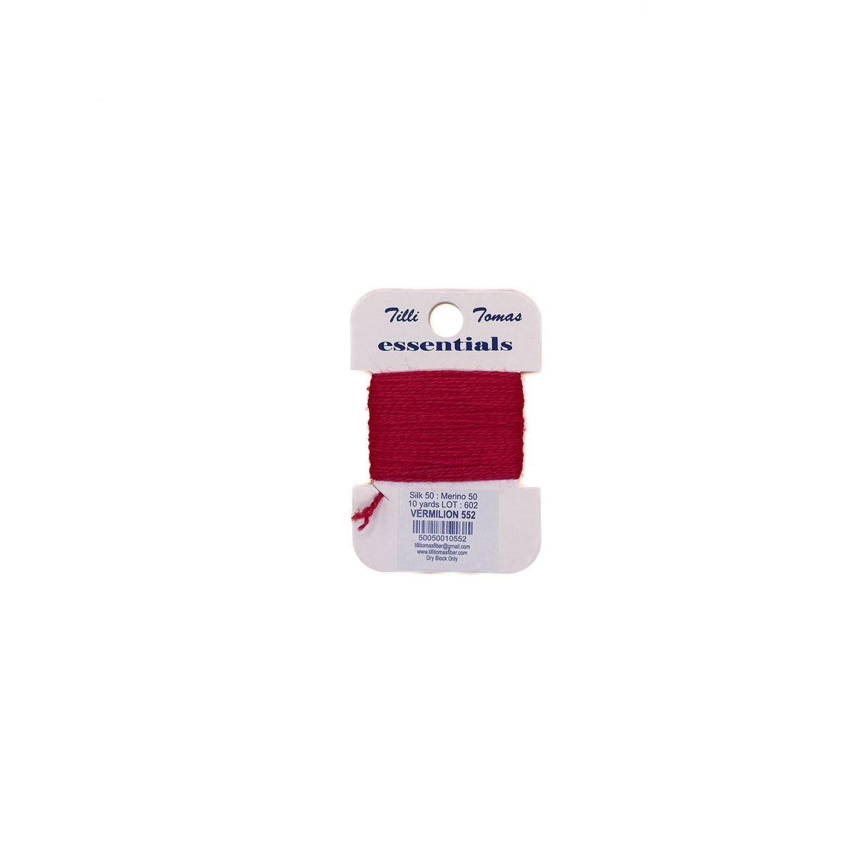 Essentials Cards - C-552 Vermilion