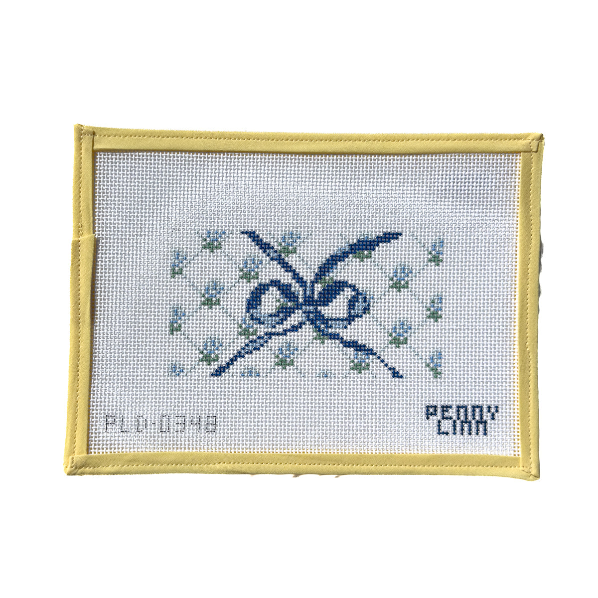 Bow Trellis Fancy Clutch Insert-Blue