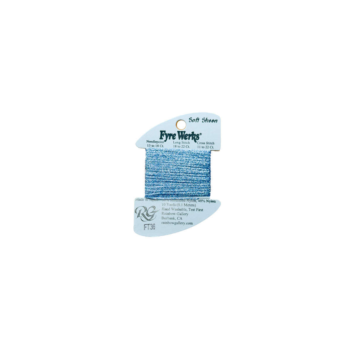 Fyre Werks Soft Sheen - FT36 French Blue