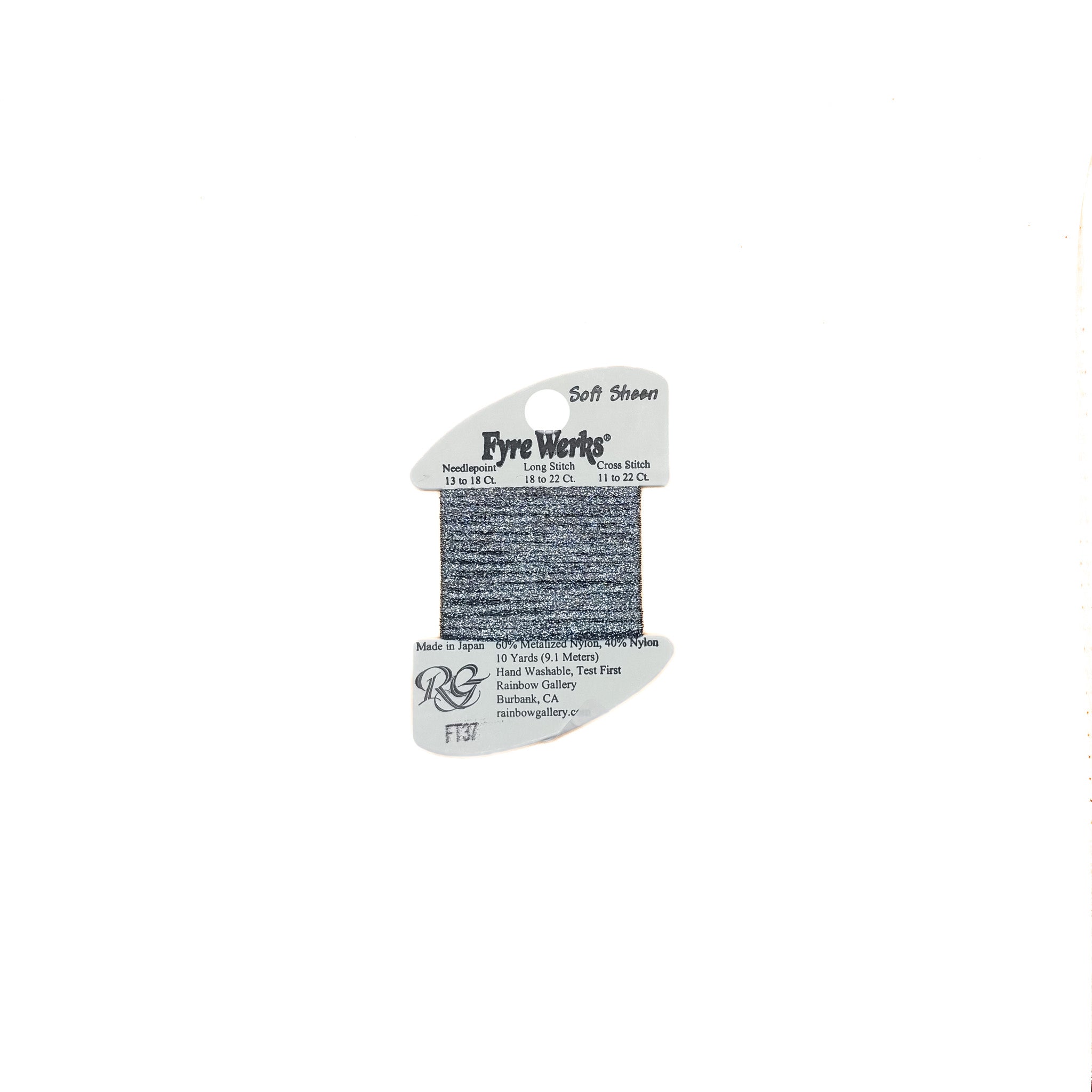 Fyre Werks Soft Sheen - FT37 Rain Gray