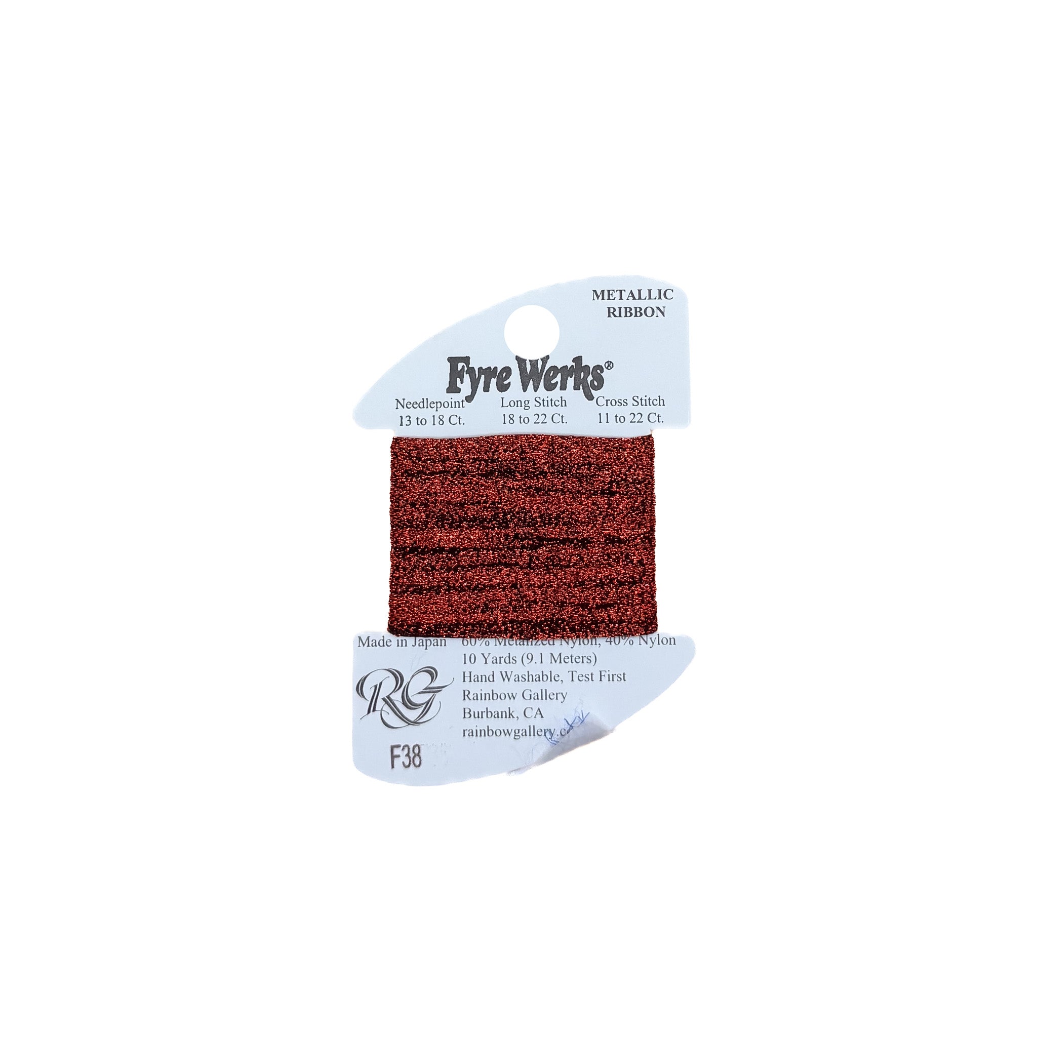 Fyre Werks Soft Sheen - FT38 Dark Red
