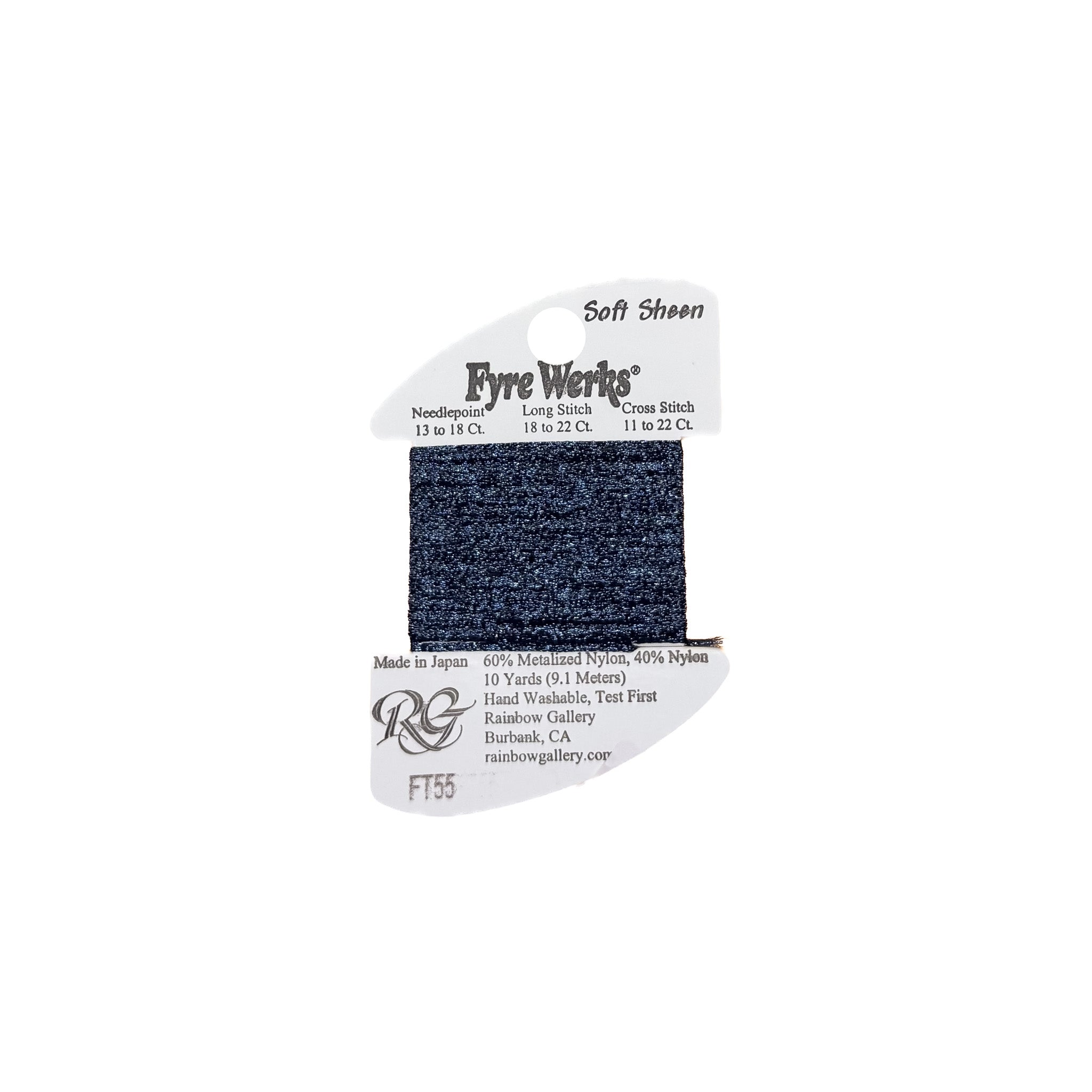 Fyre Werks Soft Sheen - FT55 Midnight Blue