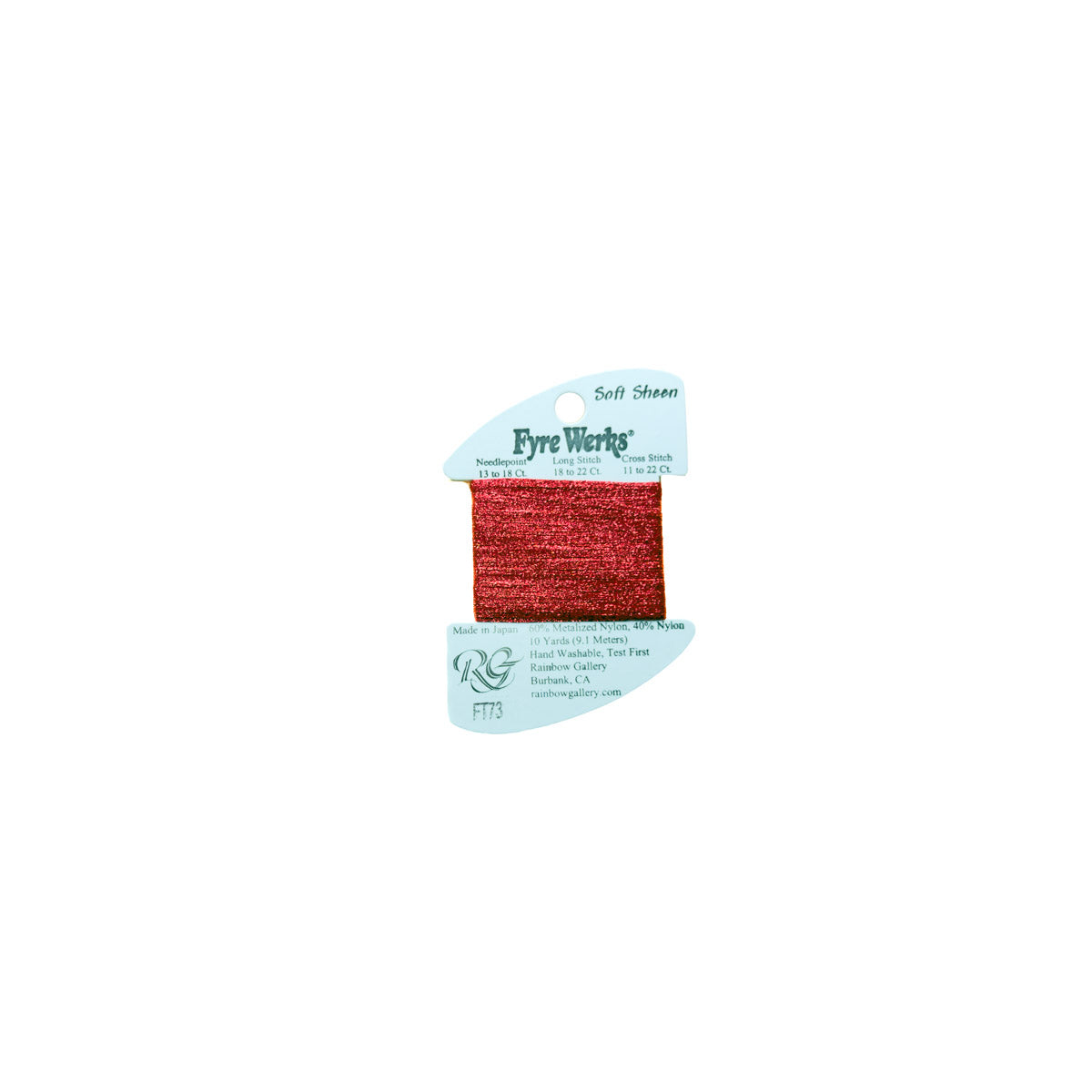 Fyre Werks Soft Sheen - FT73 Christmas Red