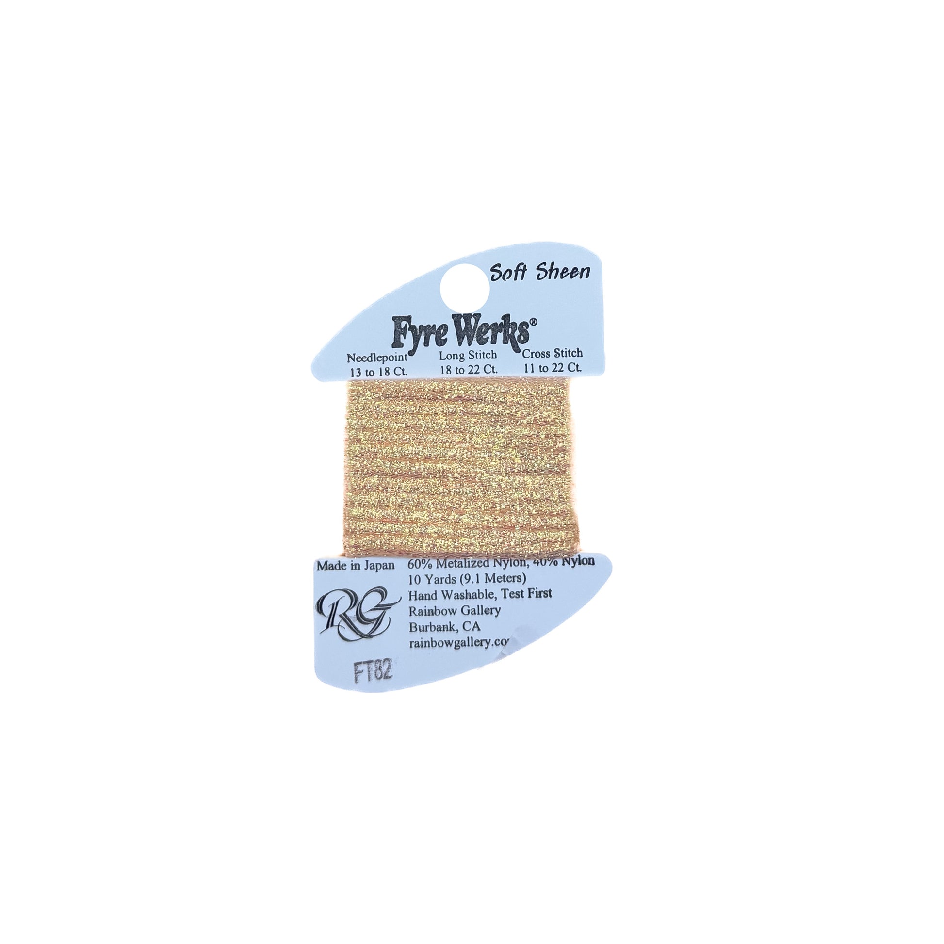 Fyre Werks Soft Sheen - FT82 Peach Pearl