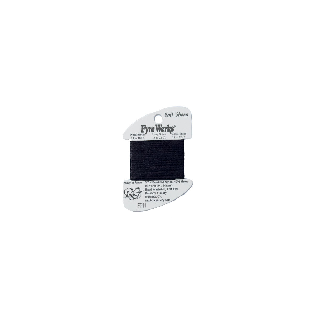 Fyre Werks Soft Sheen - FT11 Black