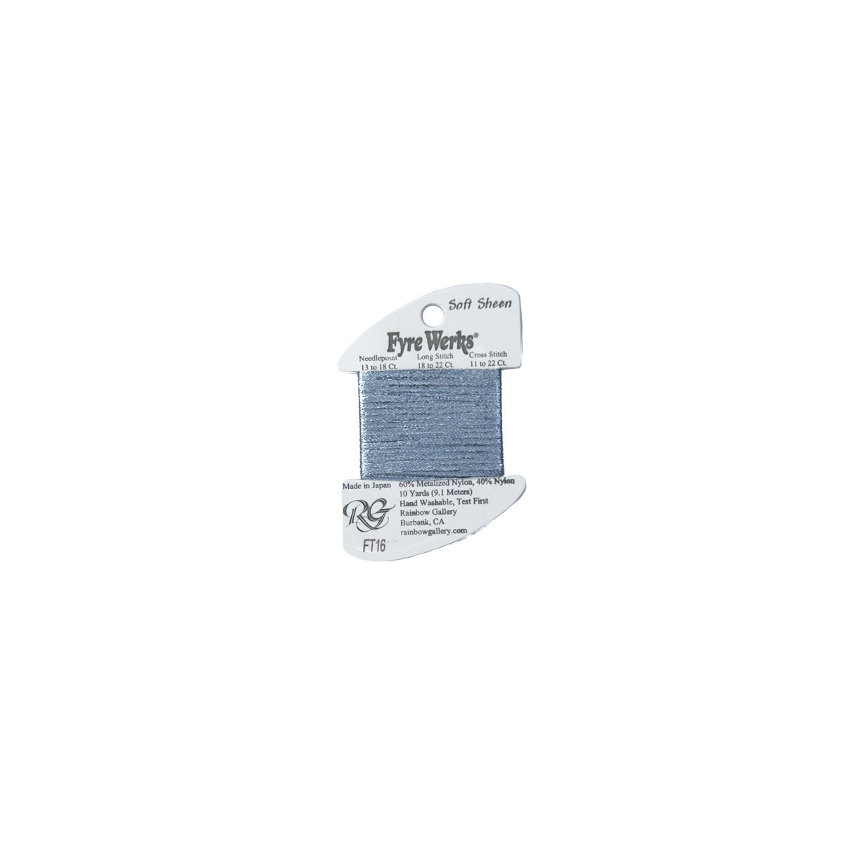 Fyre Werks Soft Sheen - FT16 Gunmetal
