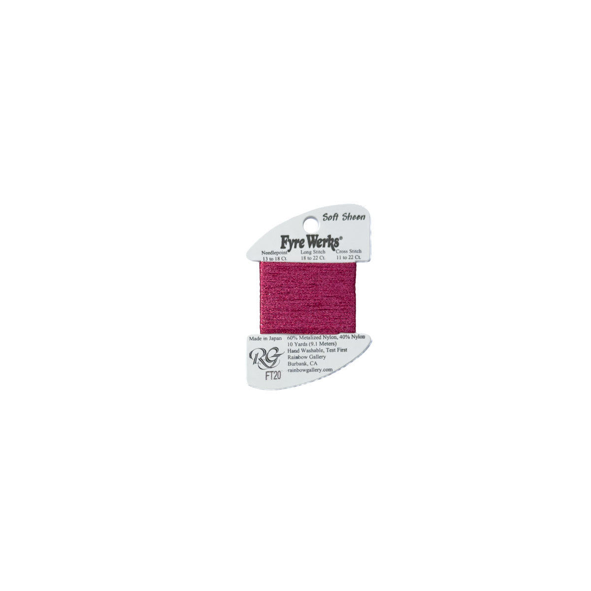 Fyre Werks Soft Sheen - FT20 Raspberry