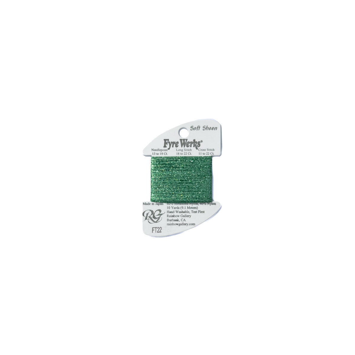 Fyre Werks Soft Sheen - FT22 Emerald Green