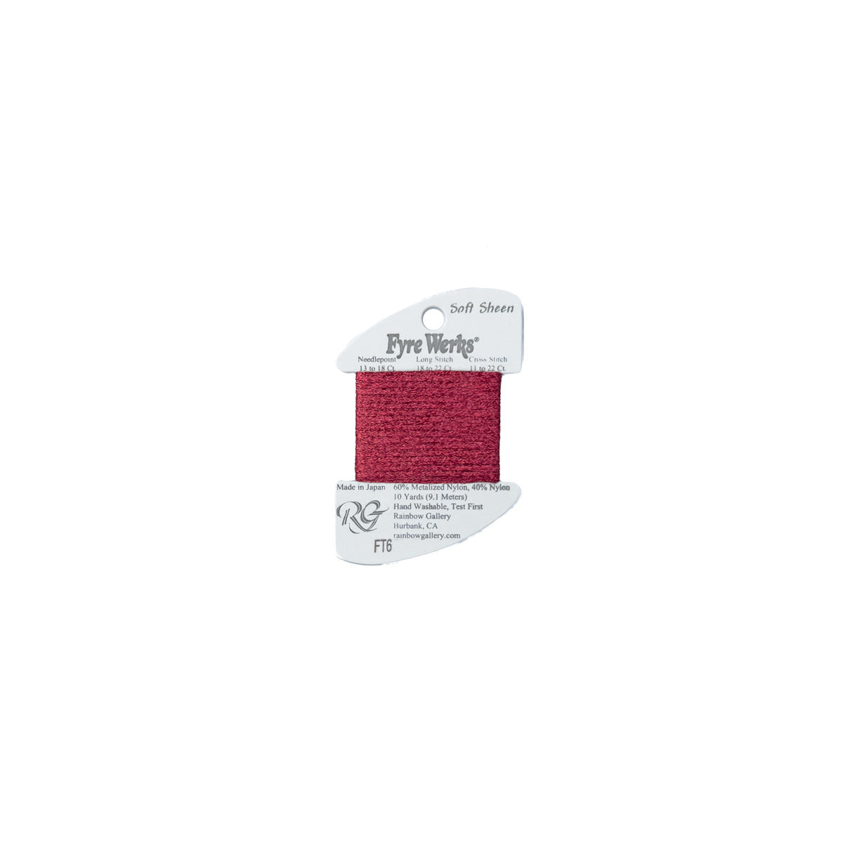 Fyre Werks Soft Sheen - FT6 Brite Christmas Red