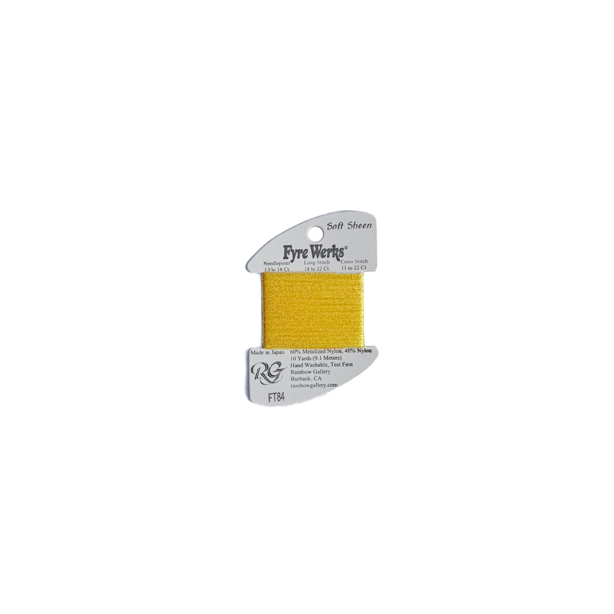Fyre Werks Soft Sheen - FT84 Yellow Pearl