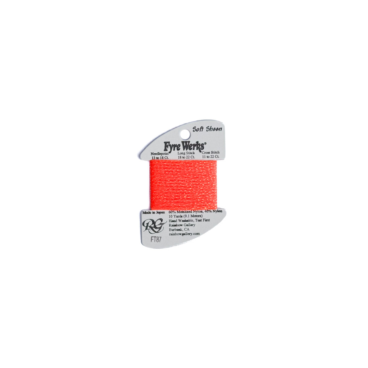 Fyre Werks Soft Sheen - FT87 Vibrant Orange