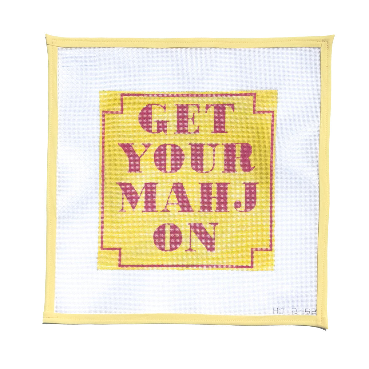 Get Your Mahj On (Yellow & Red)