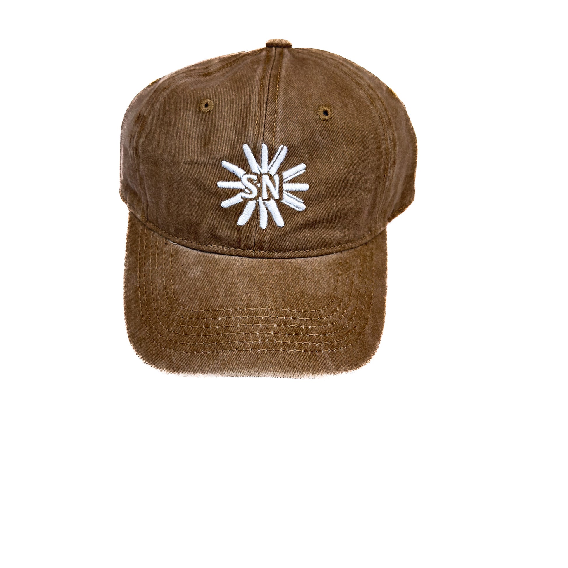 Sunshine Needlepoint Baseball Cap (SN logo khakl)