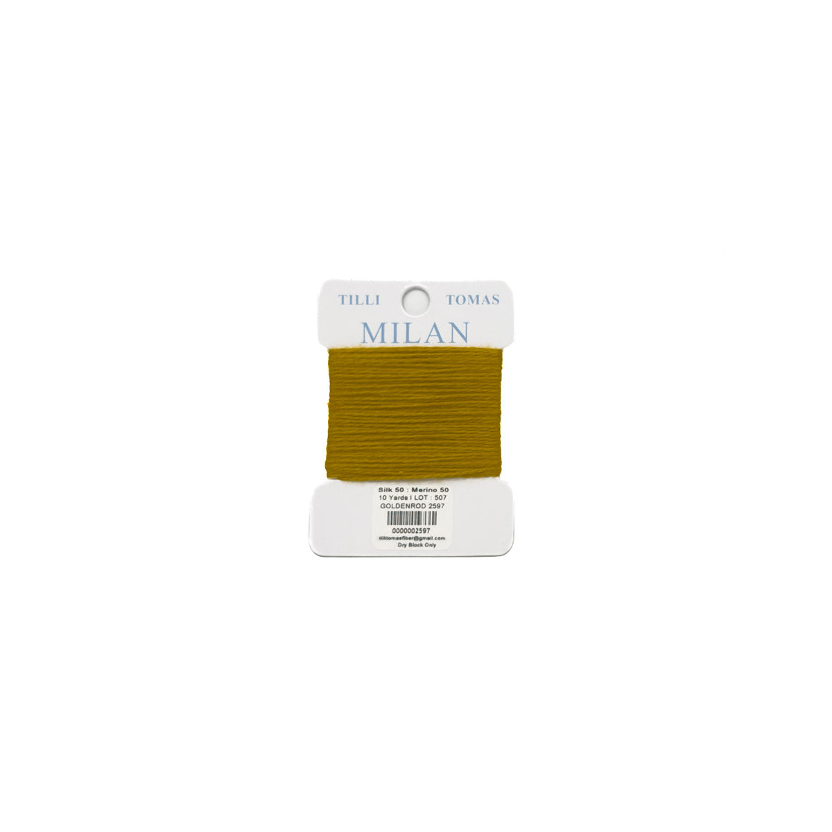 Milan Cards - MC-2597 Goldenrod