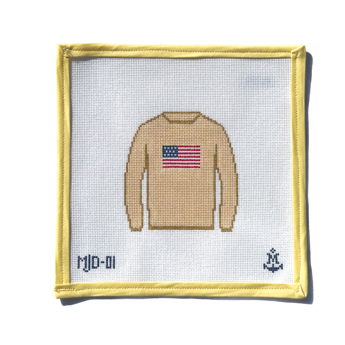 American Flag Sweater (Cream)