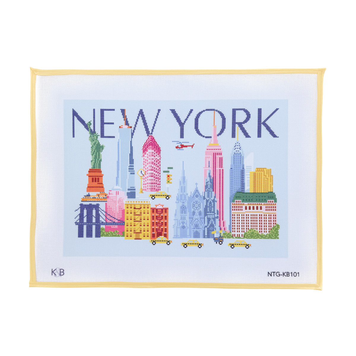 New York Travel Pillow