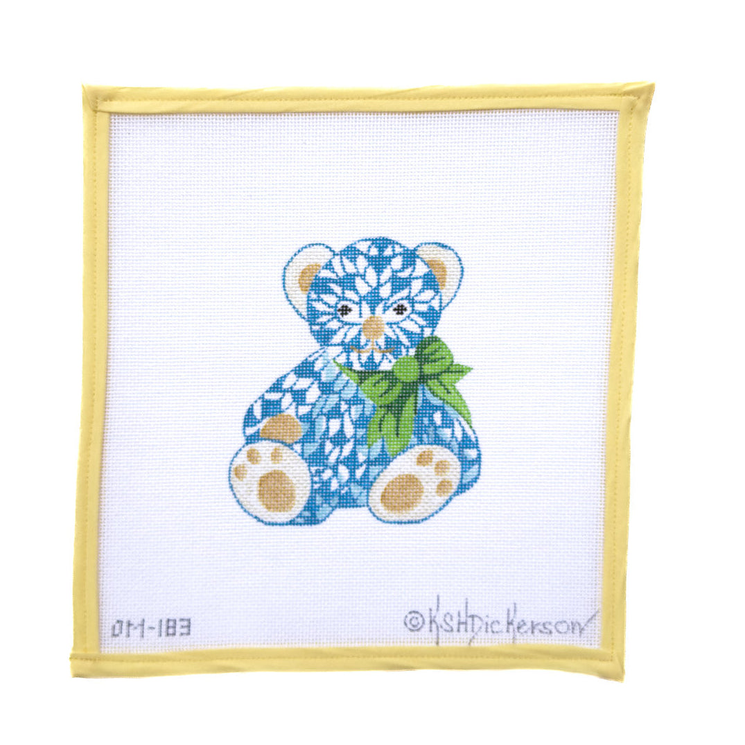Blue Herand Style Fishnet Bear