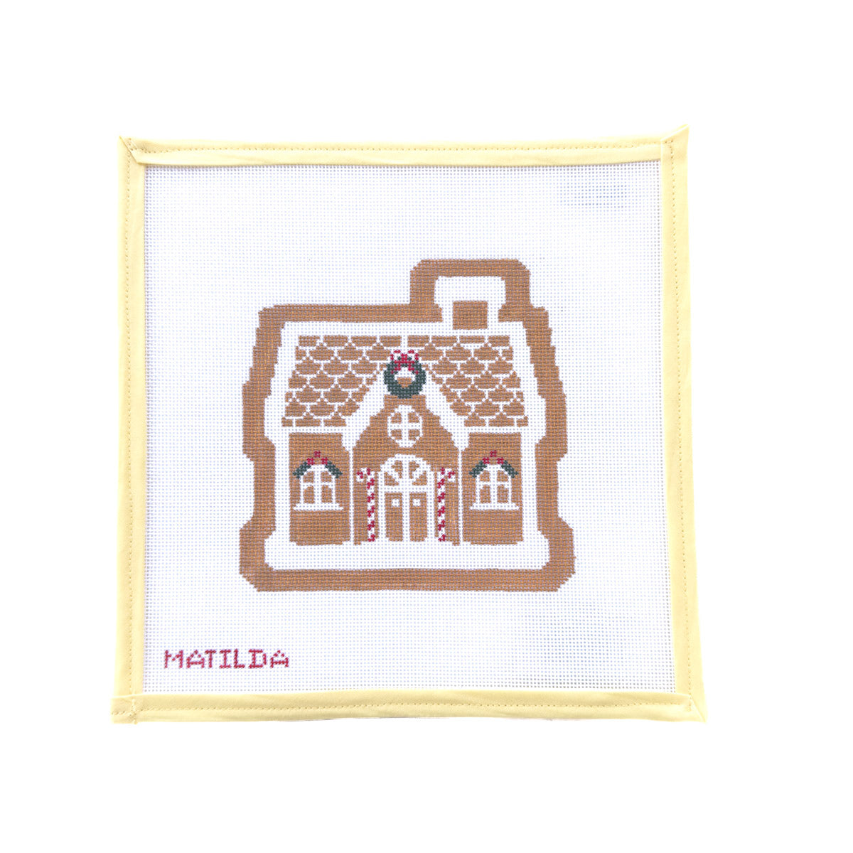 Gingerbread House with Wreath