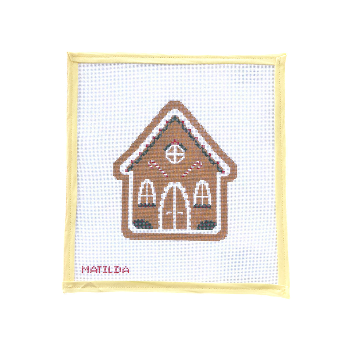 Gingerbread House with Holly